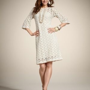 Chico's Camille Crochet Dress